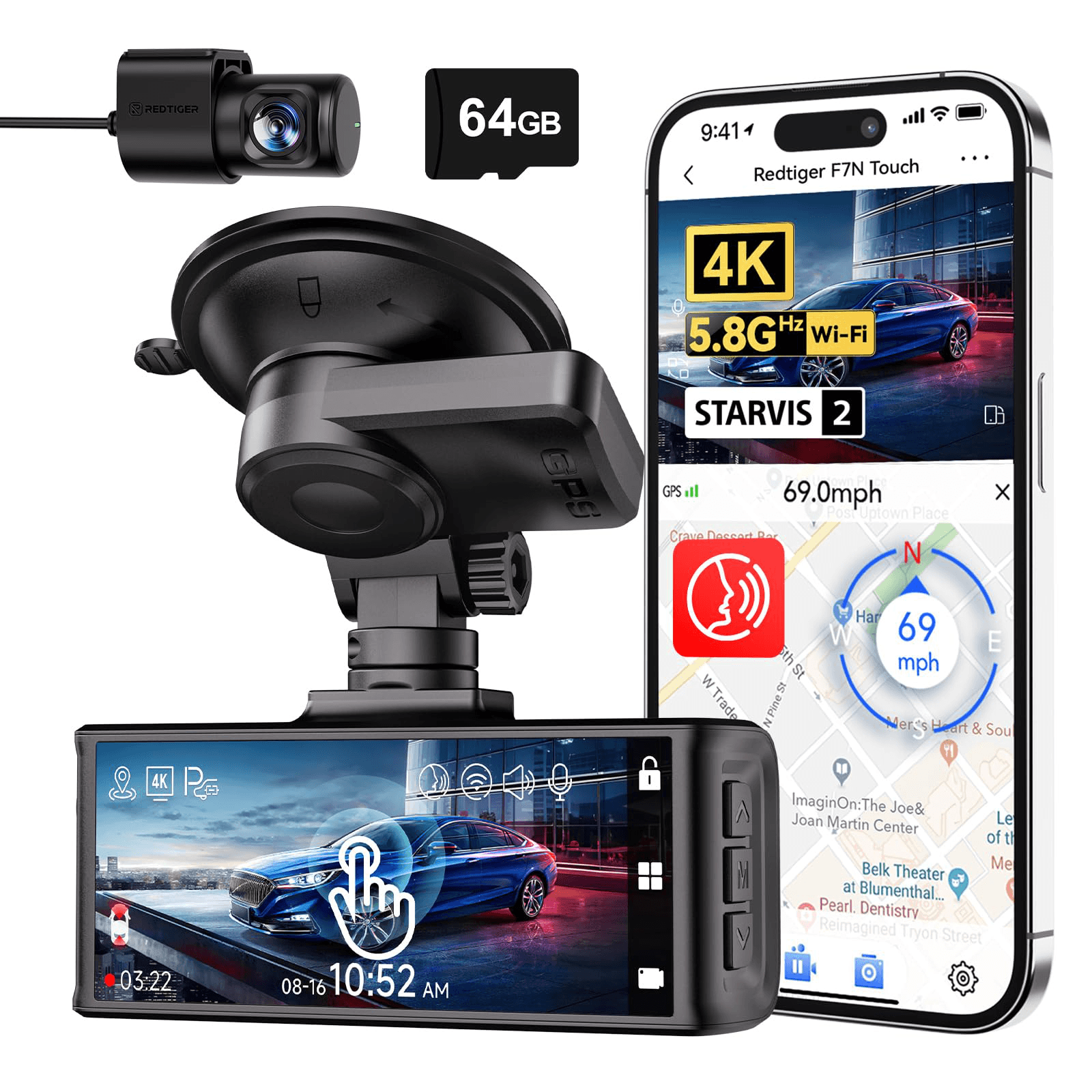 Install RedTiger Dashcam