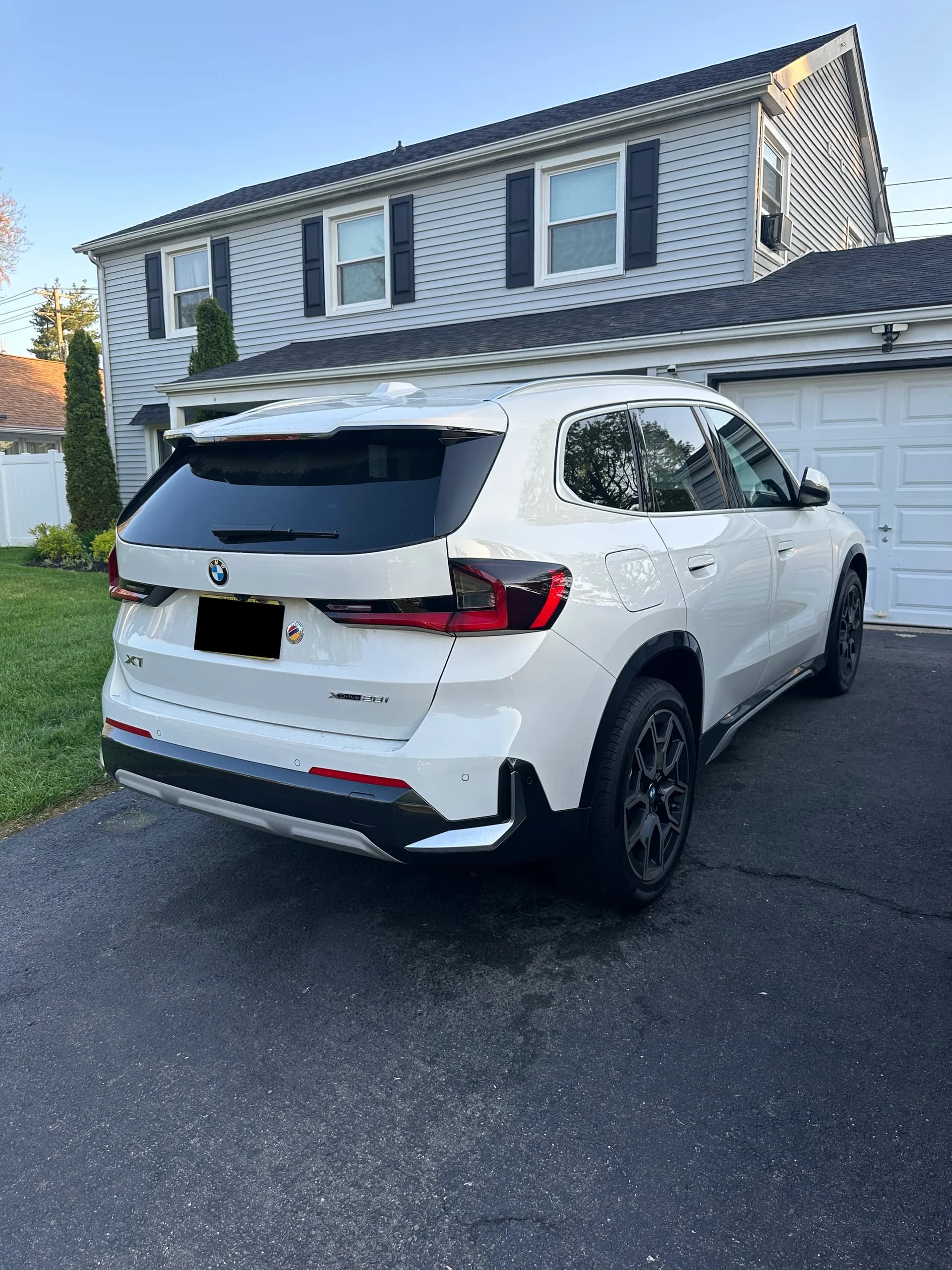 2026 BMW X1 dashcam exterior